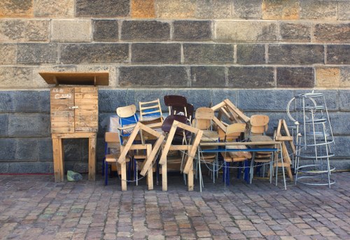 Household skip hire services in Tooting