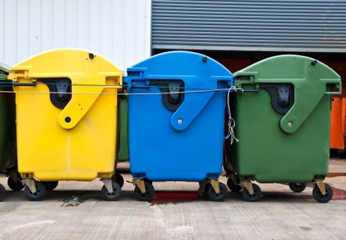 Hazardous waste being safely managed