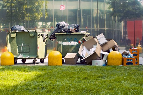 Recycling process with sorting machinery
