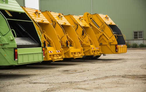 Community recycling event in Tooting