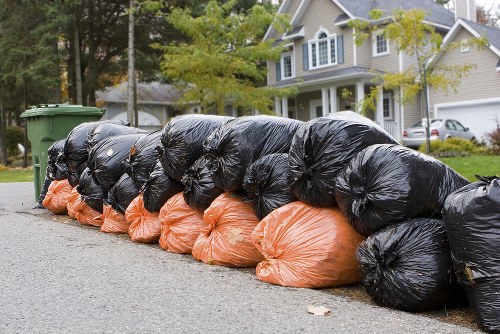 Eco-friendly waste disposal with grab hire in Tooting